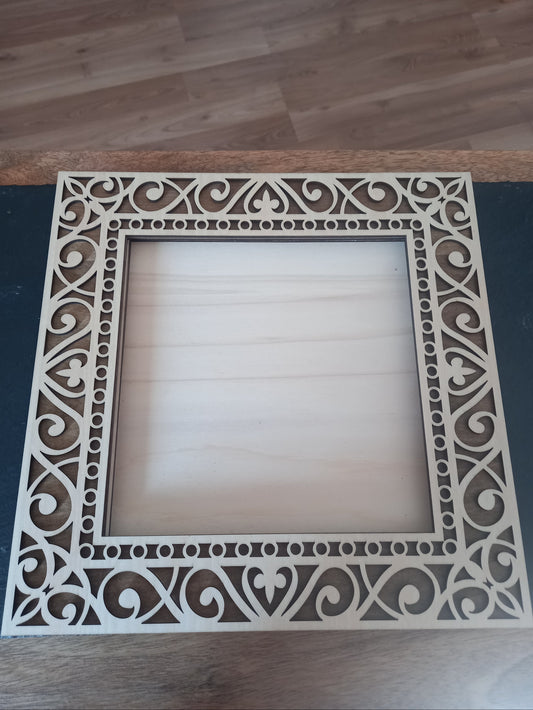 Rahmen Ornament 20x20cm